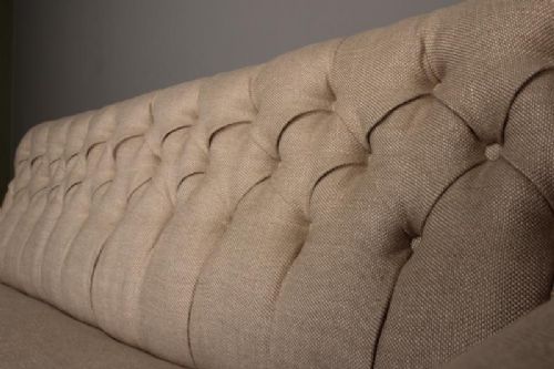 fig 5. Classic 19th Century Upholstered Chesterfield Sofa