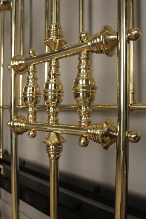 fig 5. A Victorian Brass 4ft. Bed
