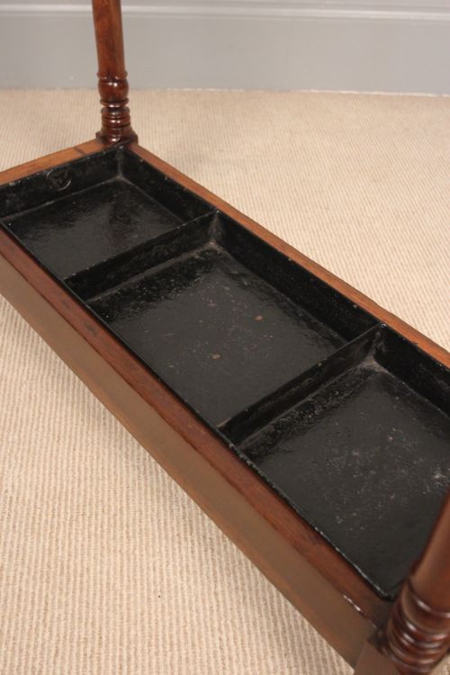 fig 4. 19th Century Walnut Stick & Umbrella Stand