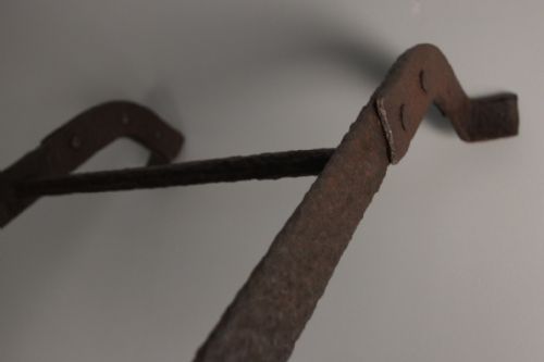 fig 3. Long 19th C Iron Wrought Iron Ladders