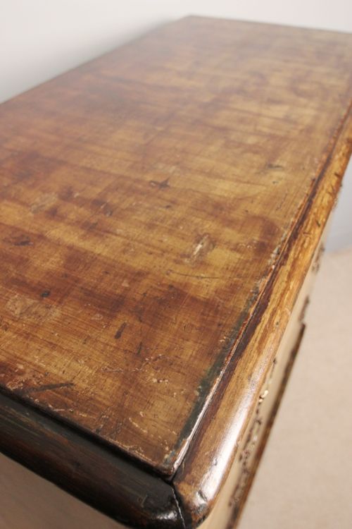 fig 2. Large 19th C. Chest in Original Paint