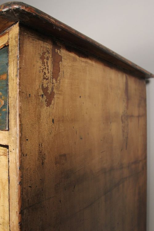 fig 3. Large 19th C. Chest in Original Paint