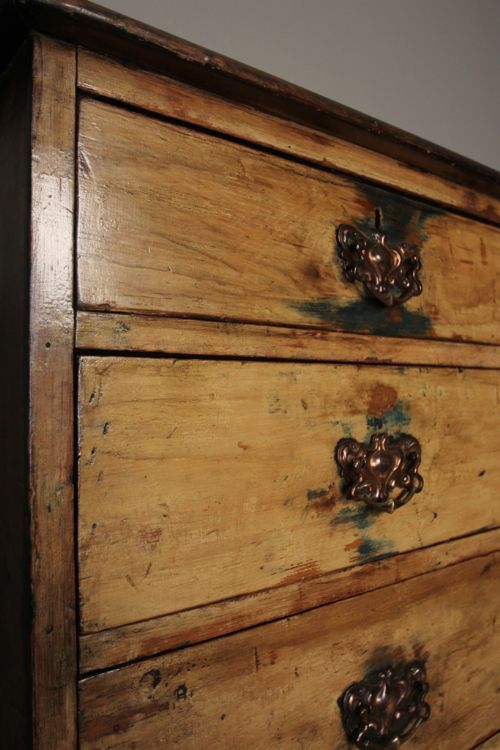fig 5. Large 19th C. Chest in Original Paint