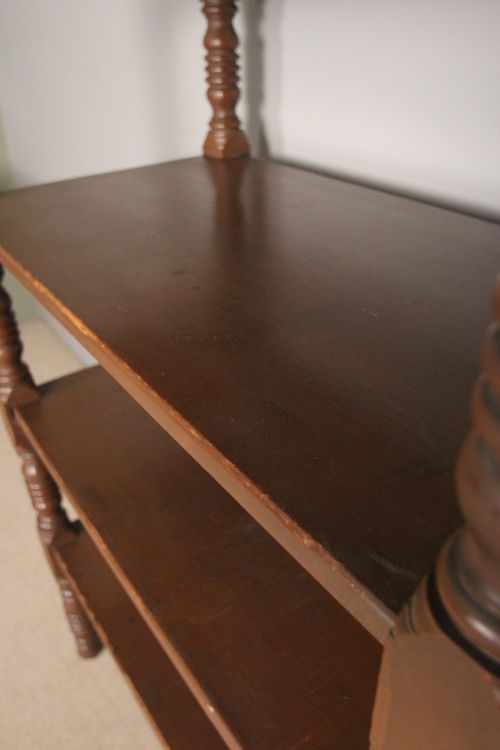 fig 4. 19th C. Tall Haberdashery Shelves