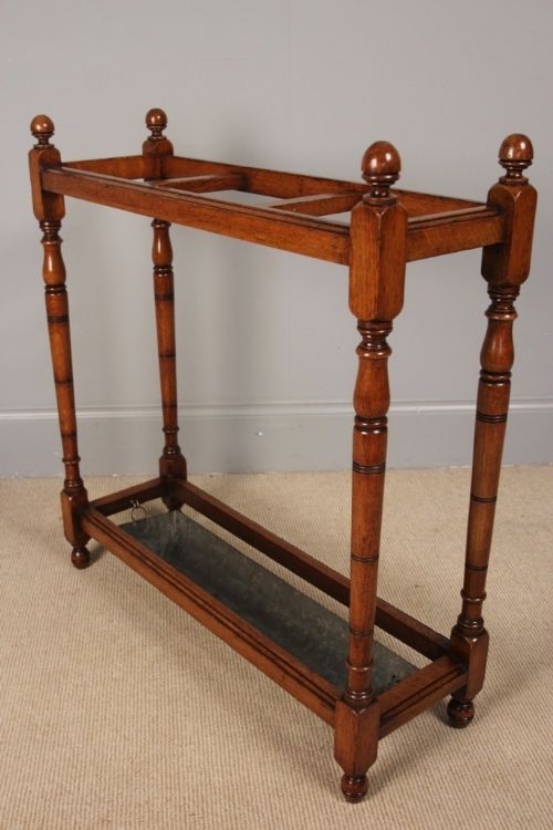 19th Century Oak Stick & Umbrella Stand