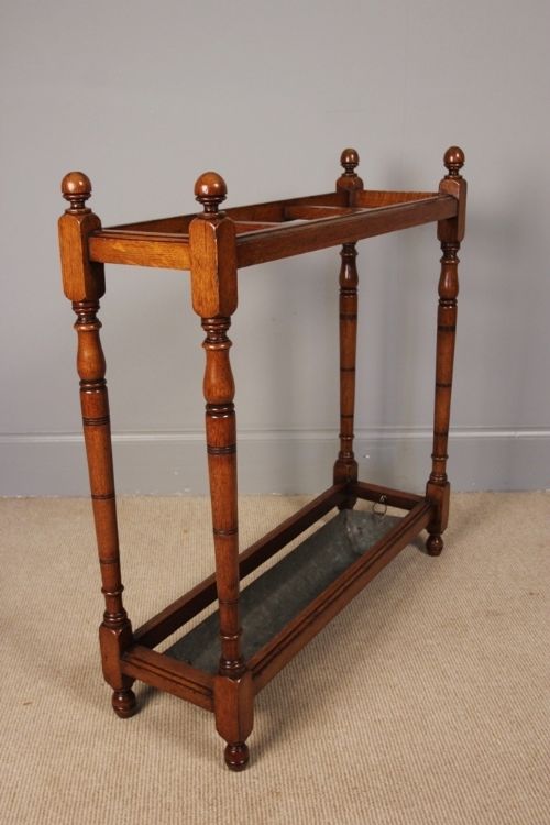 fig 2. 19th Century Oak Stick & Umbrella Stand