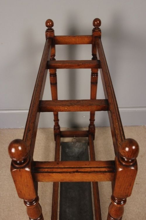 fig 3. 19th Century Oak Stick & Umbrella Stand