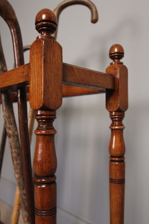 fig 4. 19th Century Oak Stick & Umbrella Stand