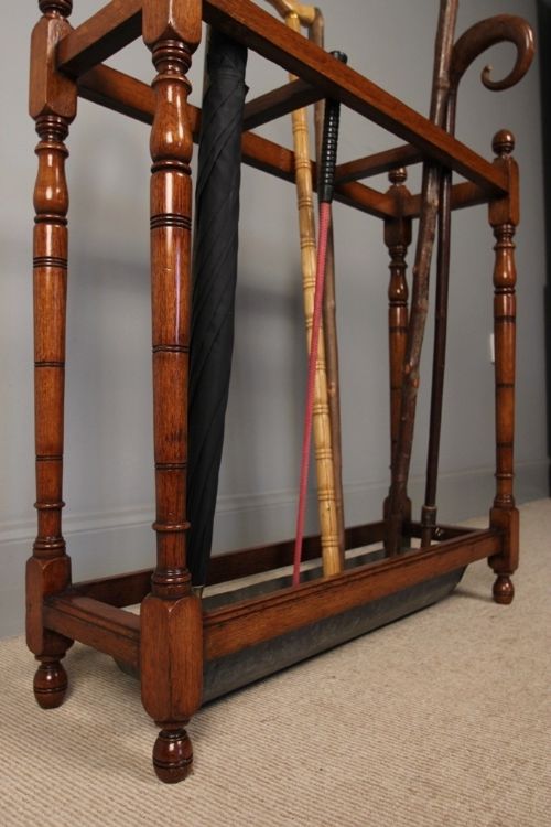 fig 5. 19th Century Oak Stick & Umbrella Stand