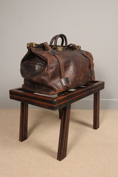 fig 3. 19th C. Aesthetic Movement Luggage Stand