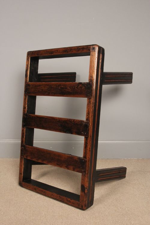 fig 4. 19th C. Aesthetic Movement Luggage Stand