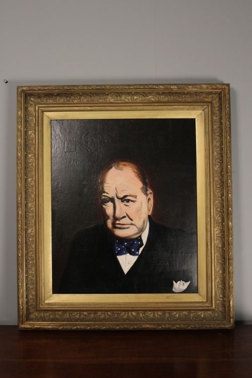 Fabulous Oil of Sir Winston Churchill
