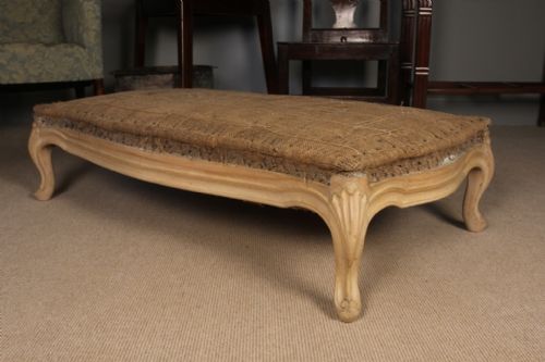 19th Century Large Walnut Centre Stool