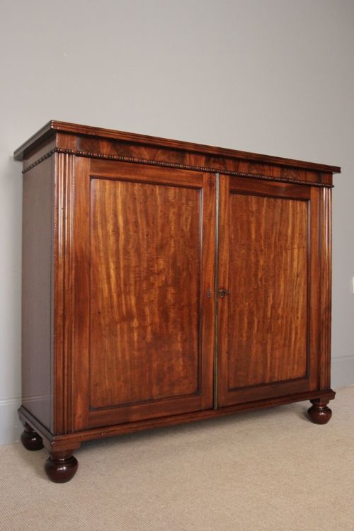 Small Gillows Mahogany Dwarf Cabinet /  Bookcase