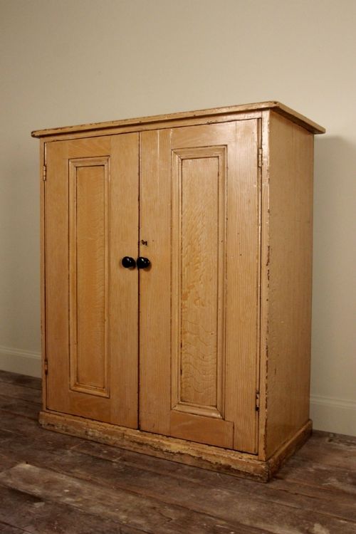 19th C. Cupboard in Original Paint