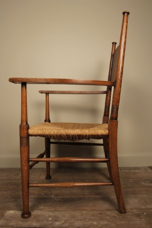 fig 1. Arts & Crafts Elbow Chair by William Birch