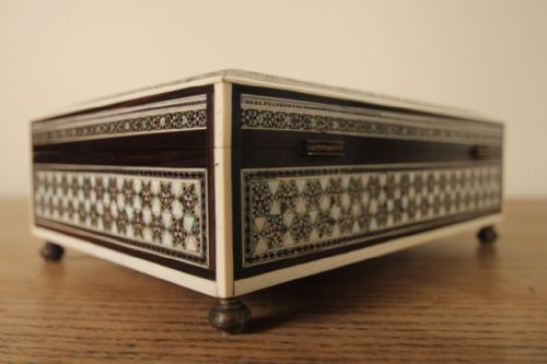 Anglo Indian Sadeli Micro Mosaic Box