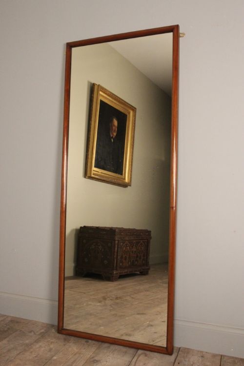 Edwardian Mahogany Outfitters / Dressing Mirror