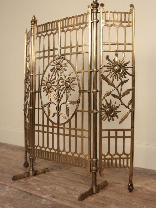fig 1. Arts & Crafts Fire Guard