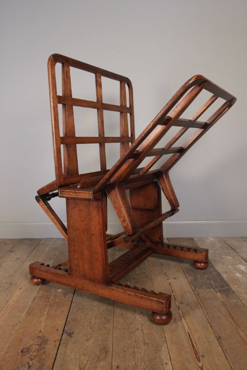 George IV Oak Gillows Folio Stand