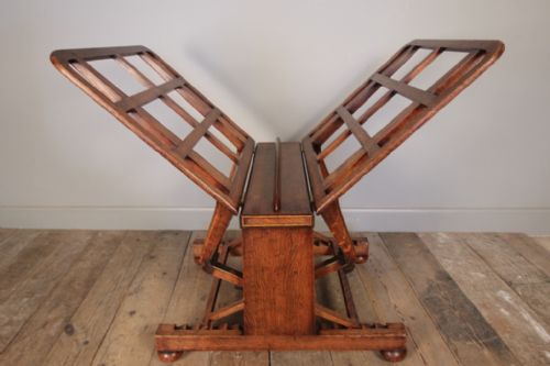 fig 2. George IV Oak Gillows Folio Stand