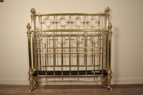Classic Double Brass Bed 4 Ft 6"