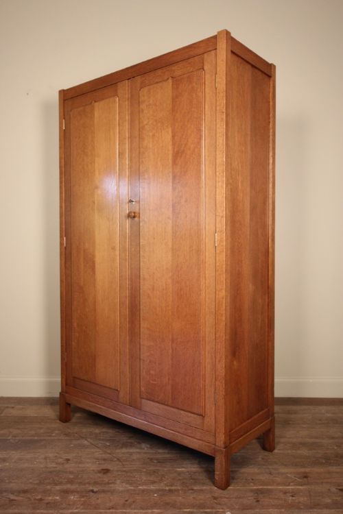 Heals Letchworth Oak Wardrobe