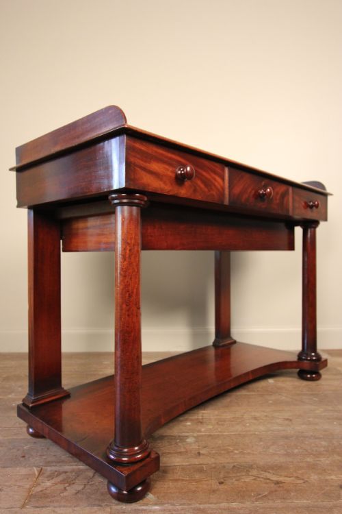fig 1. William IV Mahogany Console Serving Table with Fabulous Colour
