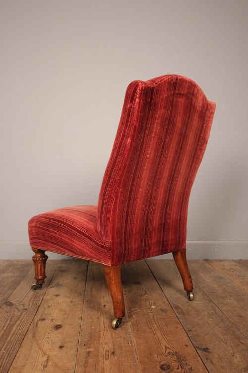 fig 2. Gillows Mahogany Bedroom Chair