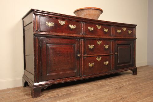 18th Century Oak Dresser Base