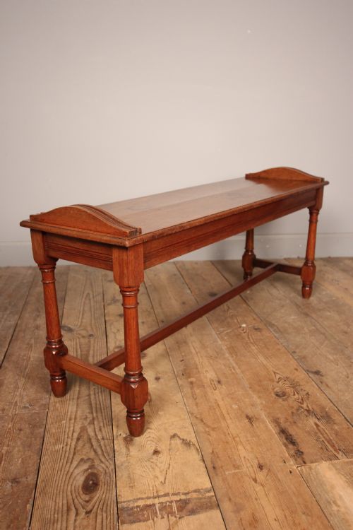 19th Century Walnut Window Seat