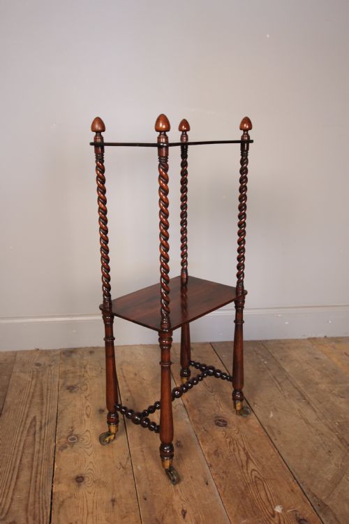 Small 19th C Rosewood Whatnot