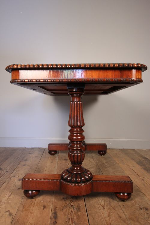 fig 1. Gillows George IV Rosewood Library Table