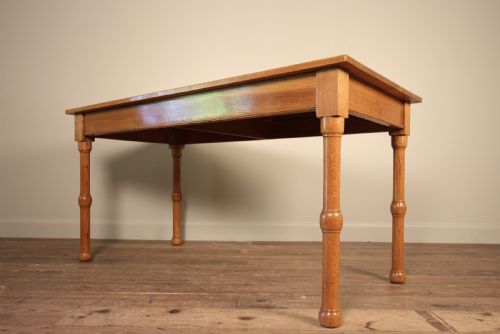 Beautiful Arts & Crafts Refectory Dining Table