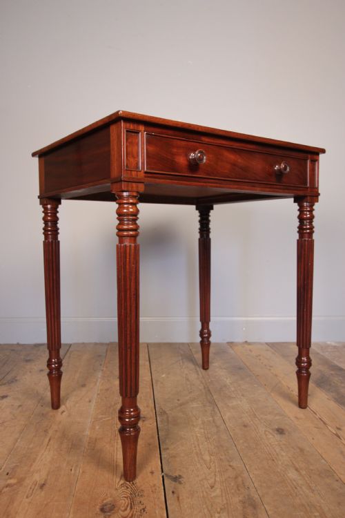 George IV Mahogany Side Table in the Manner of Gillows
