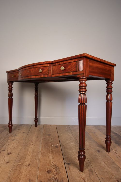 George IV Mahogany Writing Side Table