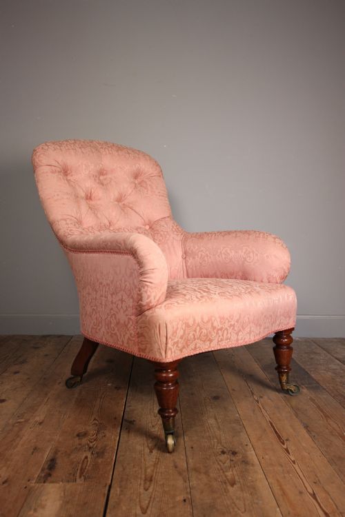 Gillows Mahogany 19th Century Armchair