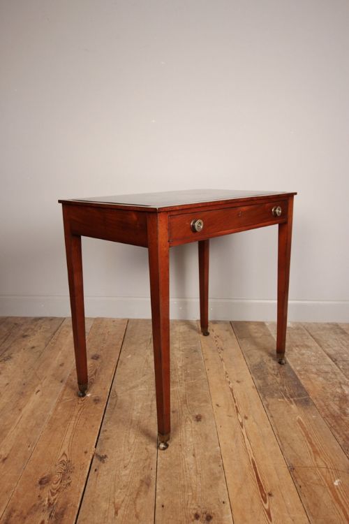 18th Century Mahogany Side Table with Ashford Marble Top