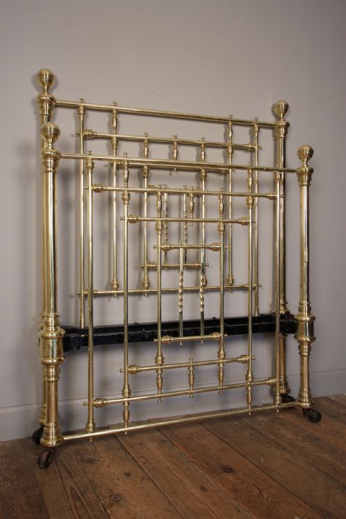 Victorian Brass Single Bed (3 Ft 6")