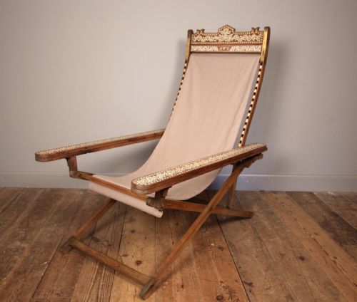 Moorish Anglo Indian Plantation Chair
