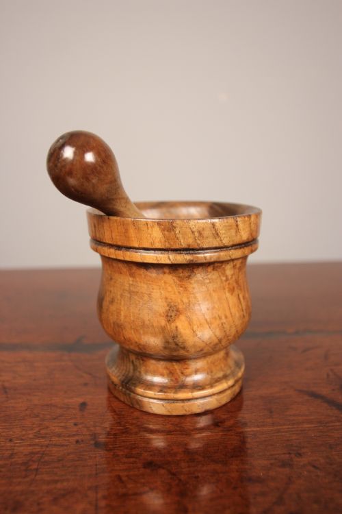 Small Treen Pestle and Mortar