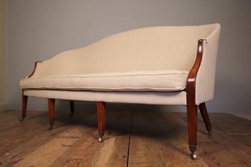 Georgian Camel Back Sofa