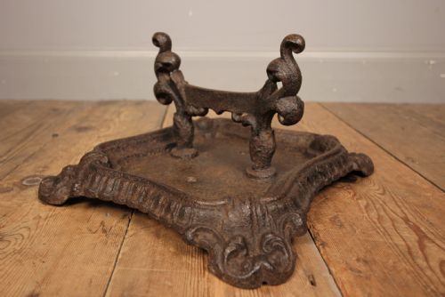 Victorian Cast Iron Boot Scrape