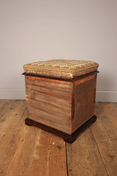Beautiful 19th C Ottoman Box Stool