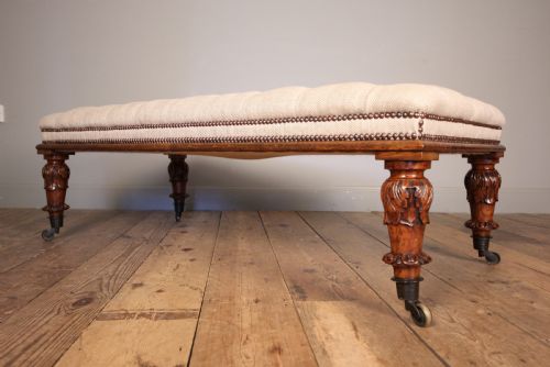 Stunning Oak Centre Stool