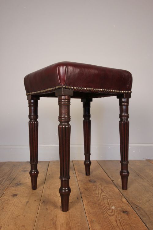 Gillows Mahogany Dressing Stool