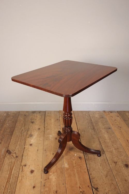 Gillows Mahogany Tilt Top Occasional Table