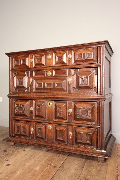 Charles II Oak Chest of Drawers