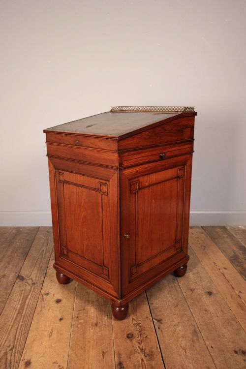 Rare Chinese Export Regency Pearwood (Huanghuali) Davenport