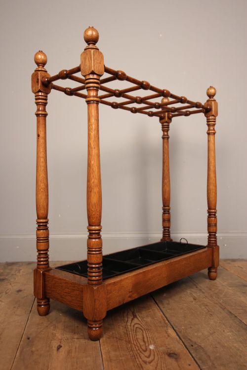 Heals Oak Umbrella / Stick Stand